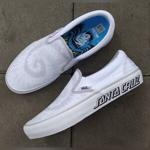 Vans X Santa Cruz Pro Tie-Dye Slip-On's Unisex